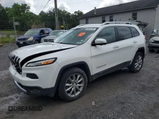 2018 Jeep Cherokee Limited z VIN 1C4PJMDB9JD520660, wystawiony jako Copart lot #60024765 z przebiegiem 87 894 mil mil oraz Szkoda całkowita • Salvage title. Historia ofert i sprzedaży dostępna na DreamBid. Obrazek 1.
