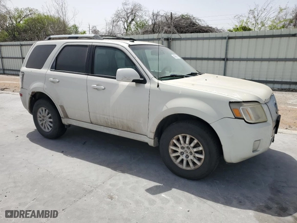 2010 Mercury Mariner Premier with VIN 4M2CN8H73AKJ05002, listed as a Copart auction lot 49988915 with 143,172 mi miles and Clean Title. Bid and sale history available at carsss.com. Image 4.
