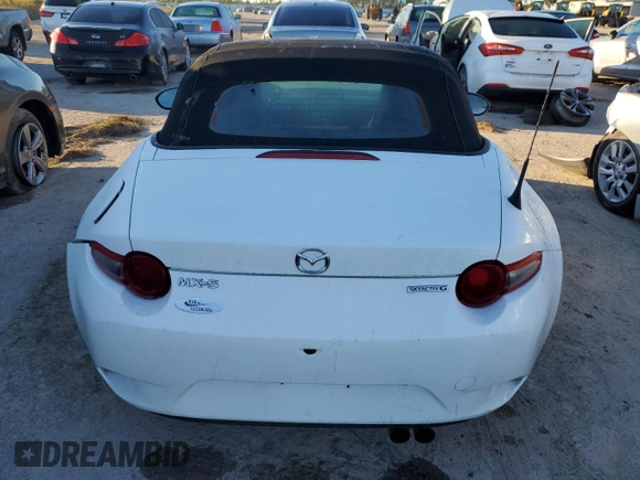 2021 Mazda MX-5 Miata Sport with VIN JM1NDAB72M0452550, listed as a Copart auction lot 72640373 with 23,714 mi miles and . Bid and sale history available at DreamBid. Image 6.