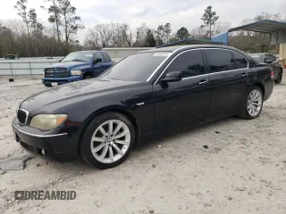 2008 BMW 7 Series 750Li with VIN WBAHN83548DT81797, listed as a Copart auction lot 49003345 with 0 mi miles and Clean Title. Bid and sale history available at carsss.com. Image 1.