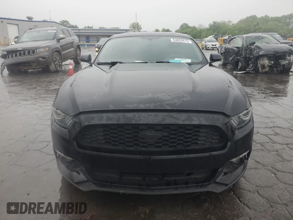 2015 Ford Mustang V6 with VIN 1FA6P8AM6F5318180, listed as a Copart auction lot 53933415 with Not Provided miles and Salvage Title. Bid and sale history available at DreamBid. Image 5.