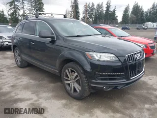 2014 Audi Q7 3.0T Premium Plus with VIN WA1LGAFE9ED001420, listed as a IAAI auction lot 41794914 with 134,448 mi miles. Bid and sale history available at carsss.com. Image 1.