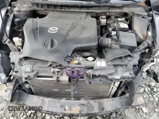 2007 Mazda CX-7 Sport with VIN JM3ER29L570120611, listed as a Copart auction lot 86691444 with 128,486 mi miles and Salvage Title. Bid and sale history available at carsss.com. Image 12.