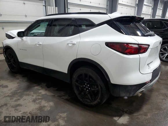 2022 Chevrolet Blazer LT с VIN 3GNKBJRS3NS200178, выставлен на аукционе Copart как лот 46787645 с пробегом 33 083 миль миль и Списание • Salvage title. История ставок и продаж доступна на DreamBid. Изображение 2.