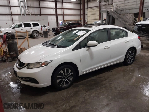 2015 Honda Civic EX with VIN 2HGFB2F84FH511147, listed as a IAAI auction lot 41879802 with 122,663 mi miles and . Bid and sale history available at DreamBid. Image 2.
