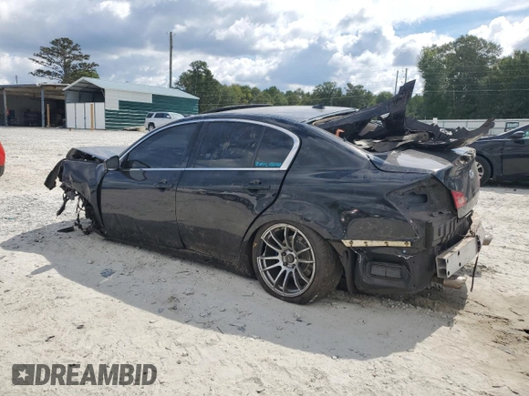 2011 Infiniti G25 x with VIN JN1DV6AR3BM451246, listed as a Copart auction lot 71883764 with Not Provided miles and Salvage Title. Bid and sale history available at DreamBid. Image 2.