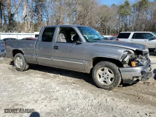 2006 Chevrolet Silverado 1500 LT1 with VIN 2GCEC19V861277252, listed as a Copart auction lot 43151185 with 92,566 mi miles and Salvage Title. Bid and sale history available at carsss.com. Image 4.