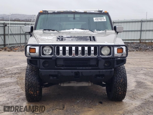 2003 Hummer H2 with VIN 5GRGN23U93H122385, listed as a Copart auction lot 45016915 with 148,756 mi miles and Clean Title. Bid and sale history available at carsss.com. Image 5.