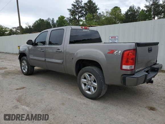2013 GMC Sierra 1500 SLT with VIN 3GTP2WE25DG159541, listed as a Copart auction lot 50726235 with 46,039 mi miles and Salvage title. Bid and sale history available at DreamBid. Image 2.