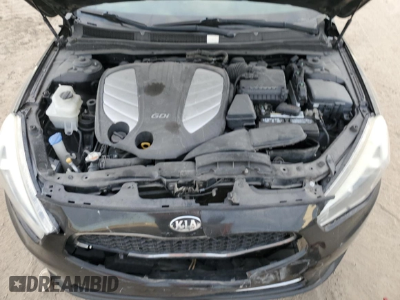 2015 Kia Cadenza Premium with VIN KNALN4D7XF5181484, listed as a Copart auction lot 83456034 with 125,653 mi miles and Clean Title. Bid and sale history available at carsss.com. Image 11.