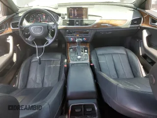 2013 Audi A6 Prestige with VIN WAUJGAFC7DN040430, listed as a Copart auction lot 64809575 with 112,123 mi miles and Salvage title. Bid and sale history available at DreamBid. Image 8.