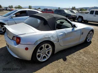 2003 BMW Z4 3.0i with VIN 4USBT53483LU02941, listed as a Copart auction lot 69284444 with 119,154 mi miles and Salvage Title. Bid and sale history available at carsss.com. Image 3.
