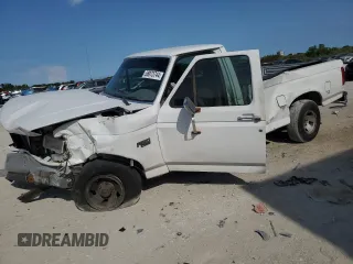 1996 Ford F-150 Special with VIN 1FTEF15Y1TNA00346, listed as a Copart auction lot 58073744 with 0 mi miles and Salvage Title. Bid and sale history available at carsss.com. Image 1.
