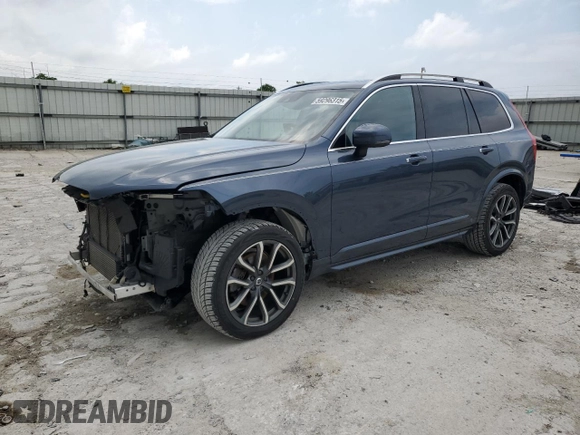 2018 Volvo XC90 Momentum with VIN YV4A22PK7J1321625, listed as a Copart auction lot 59296315 with 82,160 mi miles and Salvage title. Bid and sale history available at DreamBid. Image 1.
