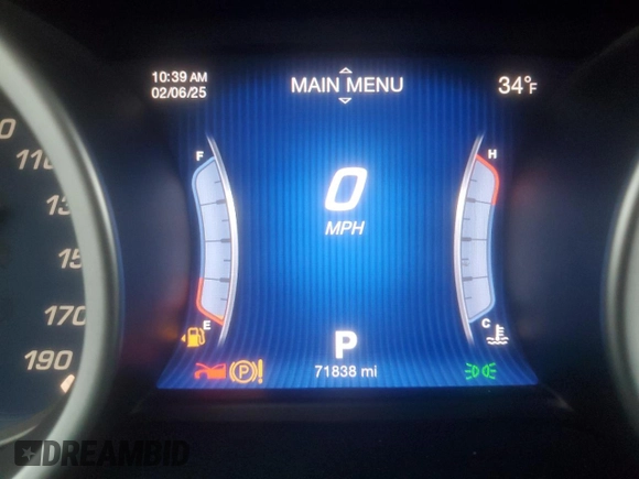 2016 Maserati Ghibli S Q4 z VIN ZAM57RTA4G1182621, wystawiony jako Copart lot #44172885 z przebiegiem 71 838 mil mil oraz Tytuł czysty. Historia ofert i sprzedaży dostępna na DreamBid. Obrazek 9.