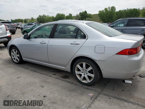 2004 Acura TSX z VIN JH4CL968X4C034102, wystawiony jako Copart lot #59582865 z przebiegiem 94 782 mil mil oraz Czysty tytuł • Clean title. Historia ofert i sprzedaży dostępna na DreamBid. Obrazek 2.