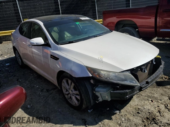 2012 Kia Optima EX with VIN 5XXGN4A78CG089984, listed as a Copart auction lot 46118675 with 122,598 mi miles and Salvage Title. Bid and sale history available at DreamBid. Image 4.