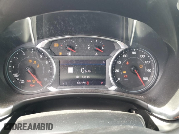 2019 Chevrolet Equinox LT with VIN 2GNAXUEV9K6127939, listed as a Copart auction lot 55247635 with 107,593 mi miles and Clean Title. Bid and sale history available at carsss.com. Image 9.
