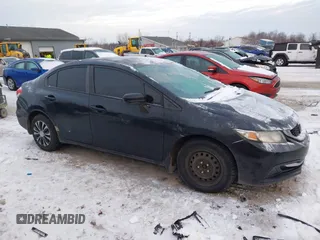 2015 Honda Civic LX with VIN 2HGFB2F5XFH556342, listed as a IAAI auction lot 41307202 with 77,159 mi miles and . Bid and sale history available at DreamBid. Image 13.