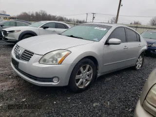 2006 Nissan Maxima 3.5 SL with VIN 1N4BA41E46C858768, listed as a Copart auction lot 50186975 with 174,100 mi miles and Salvage Title. Bid and sale history available at carsss.com. Image 1.