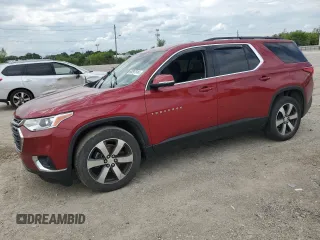 2020 Chevrolet Traverse LT Leather with VIN 1GNEVHKW1LJ152950, listed as a Copart auction lot 65397914 with 107,791 mi miles and Salvage Title. Bid and sale history available at carsss.com. Image 1.