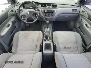 2006 Mitsubishi Lancer with VIN JA3AJ16E56U005818, listed as a Copart auction lot 60749615 with 155,194 mi miles and Salvage title. Bid and sale history available at DreamBid. Image 8.