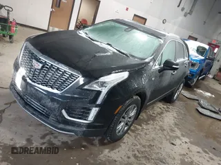 2021 Cadillac XT5 FWD Premium Luxury with VIN 1GYKNCRS3MZ198651, listed as a IAAI auction lot 41607734 with 49,275 mi miles. Bid and sale history available at carsss.com. Image 17.