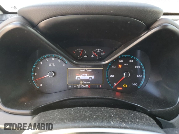 2020 Chevrolet Colorado 2WD LT with VIN 1GCGSCEN6L1176547, listed as a Copart auction lot 42912035 with 100,478 mi miles and Salvage Title. Bid and sale history available at carsss.com. Image 9.