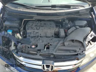 2014 Honda Odyssey EX-L with VIN 5FNRL5H65EB002081, listed as a Copart auction lot 53695675 with 138,769 mi miles and Salvage Title. Bid and sale history available at carsss.com. Image 12.