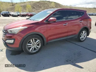 2013 Hyundai Santa Fe Sport z VIN 5XYZWDLA0DG021917, wystawiony jako Copart lot #54783515 z przebiegiem 176 735 mil mil oraz Szkoda całkowita • Salvage title. Historia ofert i sprzedaży dostępna na DreamBid. Obrazek 1.
