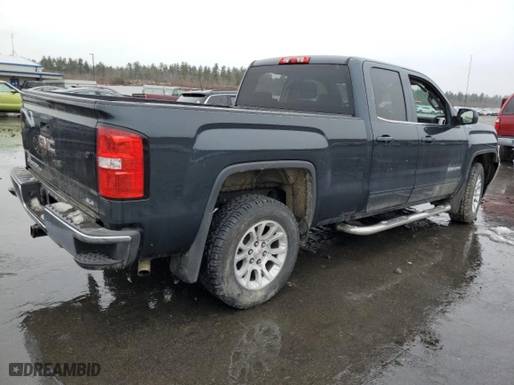 2019 GMC Sierra 1500 Limited SLE with VIN 2GTV2MEC3K1195545, listed as a Copart auction lot 83320444 with 48,320 mi miles and Salvage Title. Bid and sale history available at carsss.com. Image 3.