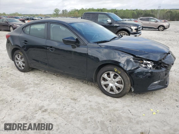 2018 Mazda 3 Sport with VIN 3MZBN1U75JM166548, listed as a Copart auction lot 50704795 with 130,342 mi miles and Salvage Title. Bid and sale history available at DreamBid. Image 4.