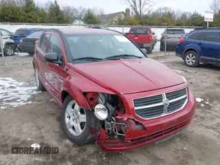 2008 Dodge Caliber SXT with VIN 1B3HB48B08D773874, listed as a IAAI auction lot 41545247 with Not Provided miles. Bid and sale history available at carsss.com. Image 1.