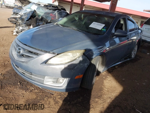 2009 Mazda 6 i Touring with VIN 1YVHP82A695M36574, listed as a IAAI auction lot 41732093 with 216,408 mi miles and . Bid and sale history available at carsss.com. Image 17.