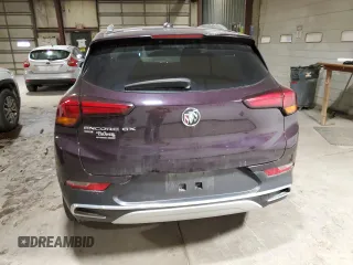 2021 Buick Encore GX Essence with VIN KL4MMGSL5MB150213, listed as a Copart auction lot 51256435 with 38,465 mi miles and Salvage title. Bid and sale history available at DreamBid. Image 6.