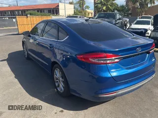 2017 Ford Fusion SE with VIN 3FA6P0HD0HR293719, listed as a Copart auction lot 64027045 with 76,423 mi miles and Clean title. Bid and sale history available at DreamBid. Image 3.