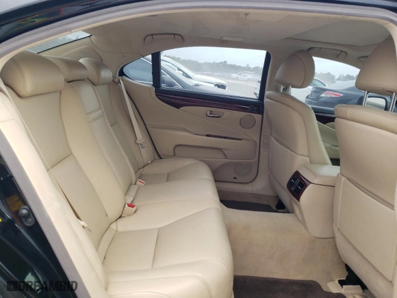 2011 Lexus LS 460 L with VIN JTHGL5EF6B5043150, listed as a Copart auction lot 45102844 with NaN miles and Salvage Title. Bid and sale history available at carsss.com. Image 10.