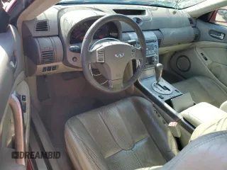 2004 Infiniti G35 Coupe w/Leather with VIN JNKCV54E64M802230, listed as a Copart auction lot 83816154 with 145,053 mi miles and Clean Title. Bid and sale history available at carsss.com. Image 8.