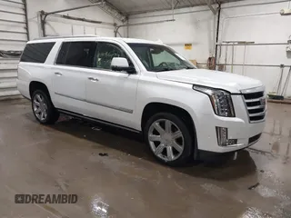 2018 Cadillac Escalade ESV Premium Luxury z VIN 1GYS4JKJ1JR128439, wystawiony jako IAAI lot #41486423 z przebiegiem 67 510 mil mil oraz . Historia ofert i sprzedaży dostępna na DreamBid. Obrazek 1.