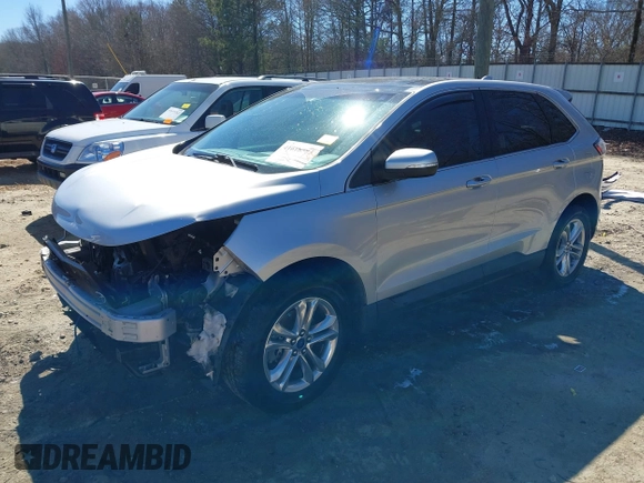 2018 Ford Edge SEL with VIN 2FMPK3J80JBB23016, listed as a IAAI auction lot 41618383 with 100,117 mi miles. Bid and sale history available at carsss.com. Image 19.