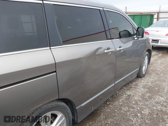 2012 Nissan Quest SL z VIN JN8AE2KP5C9045466, wystawiony jako IAAI lot #41740388 z przebiegiem 157 223 mil mil oraz . Historia ofert i sprzedaży dostępna na DreamBid. Obrazek 6.