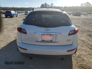 2006 Infiniti FX35 with VIN JNRAS08U66X104076, listed as a Copart auction lot 85278234 with 133,930 mi miles and Salvage Title. Bid and sale history available at carsss.com. Image 6.