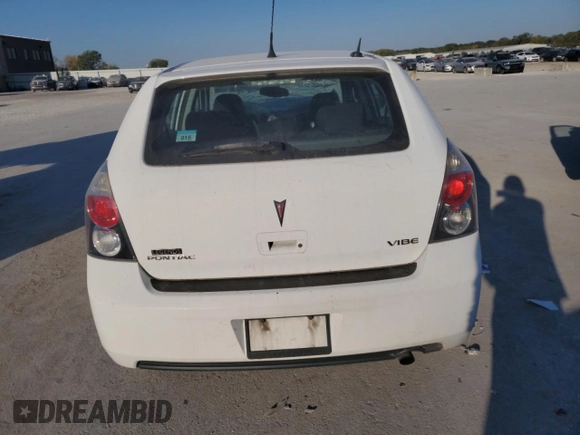 2009 Pontiac Vibe w/1SB with VIN 5Y2SP67049Z433150, listed as a Copart auction lot 76835944 with 177,226 mi miles and Salvage Title. Bid and sale history available at carsss.com. Image 6.