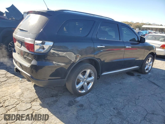 2013 Dodge Durango Citadel with VIN 1C4SDHETXDC661103, listed as a Copart auction lot 83579674 with 173,543 mi miles and Salvage Title. Bid and sale history available at carsss.com. Image 3.
