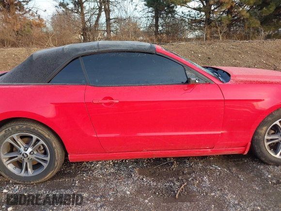 2014 Ford Mustang V6 with VIN 1ZVBP8EM6E5306738, listed as a IAAI auction lot 41226593 with 98,553 mi miles. Bid and sale history available at carsss.com. Image 13.