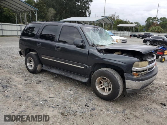 2005 Chevrolet Tahoe LS with VIN 1GNEC13T55R242950, listed as a Copart auction lot 74131954 with 283,935 mi miles and Salvage Title. Bid and sale history available at carsss.com. Image 4.
