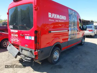 2020 Ford Transit with VIN 1FTBW2CGXLKA16243, listed as a IAAI auction lot 42005727 with 94,342 mi miles and . Bid and sale history available at carsss.com. Image 4.
