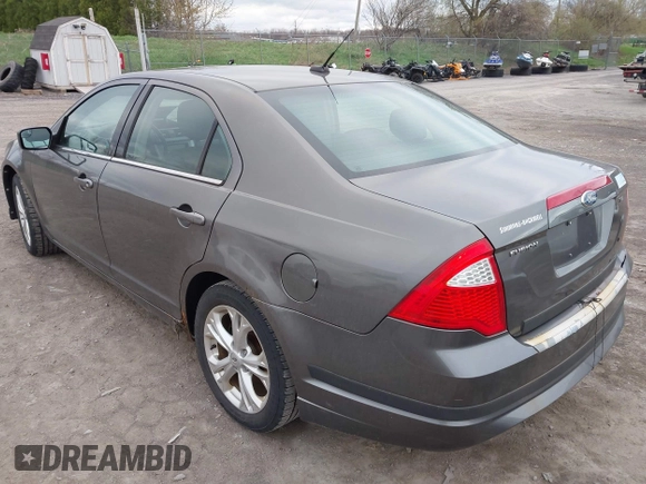 2012 Ford Fusion SE with VIN 3FAHP0HA7CR104815, listed as a IAAI auction lot 42089122 with 151,129 mi miles. Bid and sale history available at carsss.com. Image 3.