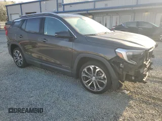 2019 GMC Terrain SLT with VIN 3GKALPEX1KL348619, listed as a Copart auction lot 48853745 with 69,182 mi miles and Salvage Title. Bid and sale history available at carsss.com. Image 4.