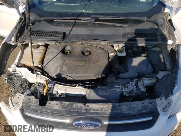 2014 Ford Escape SE z VIN 1FMCU9G9XEUB66869, wystawiony jako Copart lot #59546115 z przebiegiem 224 021 mil mil oraz Szkoda całkowita • Salvage title. Historia ofert i sprzedaży dostępna na DreamBid. Obrazek 12.